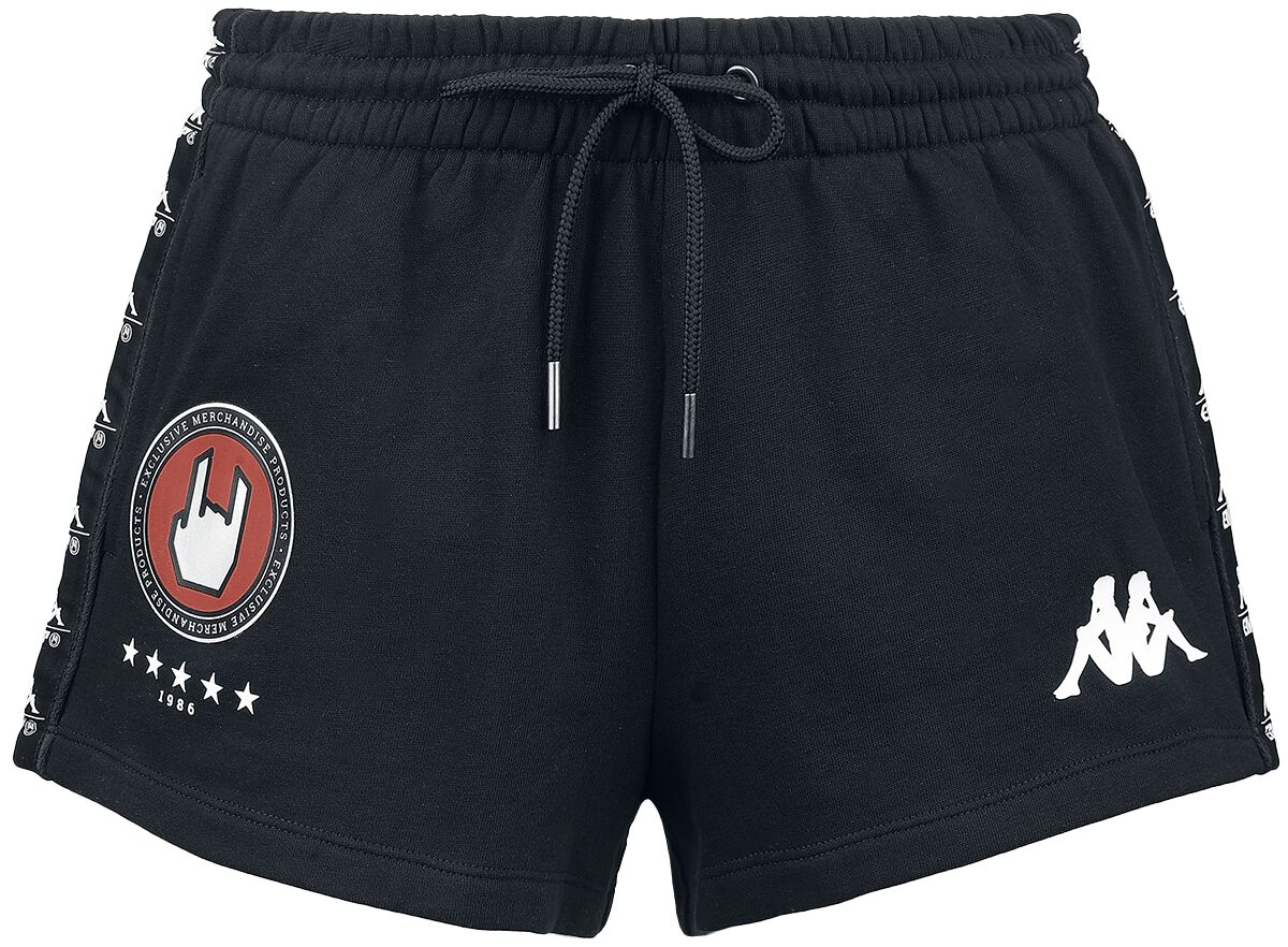 EMP Special Collection Kappa X EMP Sweat-Shorts Short schwarz in XL von EMP Special Collection