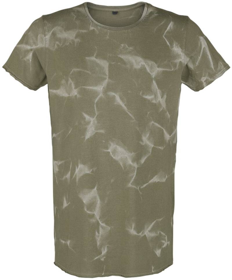 EMP Special Collection T-Shirt - EMP Special Collection X Urban Classics Acid Wash T-Shirt unisex - L - für Damen - Größe L - oliv von EMP Special Collection