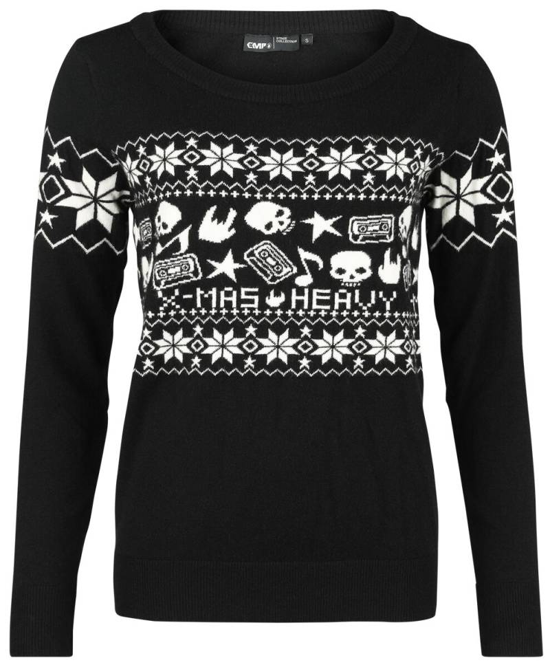 EMP Special Collection Weihnachtspullover - EMP XMAS Special Collection - Knit Sweater - S bis XXL - für Damen - Größe XL - schwarz von EMP Special Collection