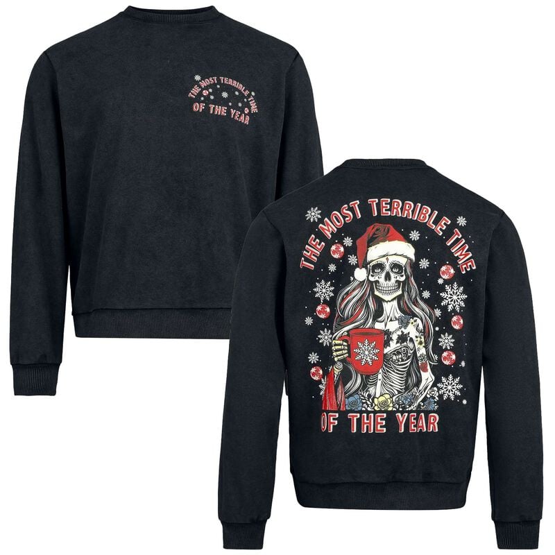 EMP Special Collection Weihnachtspullover - X-MAS - S bis XXL - für Männer - Größe M - schwarz von EMP Special Collection