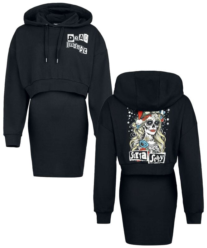 EMP Special Collection X-MAS Kurzes Kleid schwarz in XL von EMP Special Collection