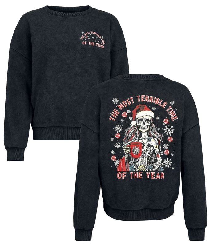 EMP Special Collection X-MAS Weihnachtspullover schwarz in XXL von EMP Special Collection