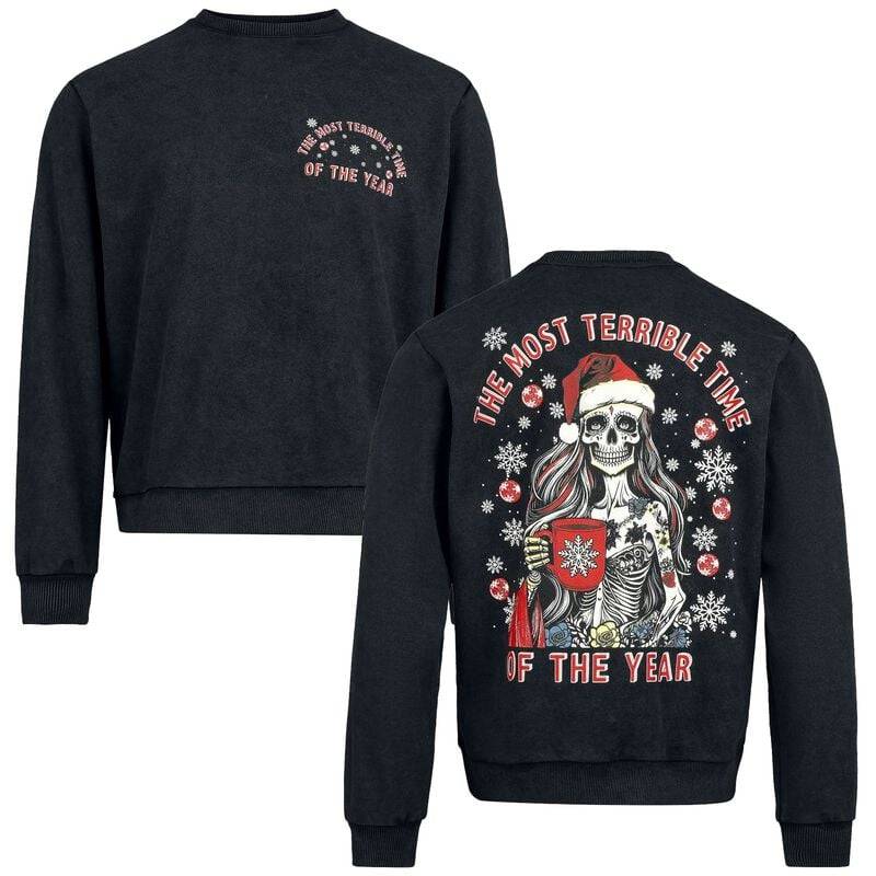 EMP Special Collection X-MAS Weihnachtspullover schwarz in XXL von EMP Special Collection