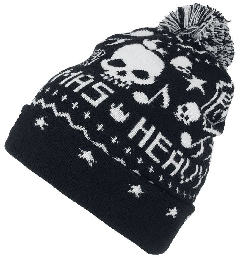 EMP Special Collection X-Mas Mütze Mütze schwarz weiß von EMP Special Collection