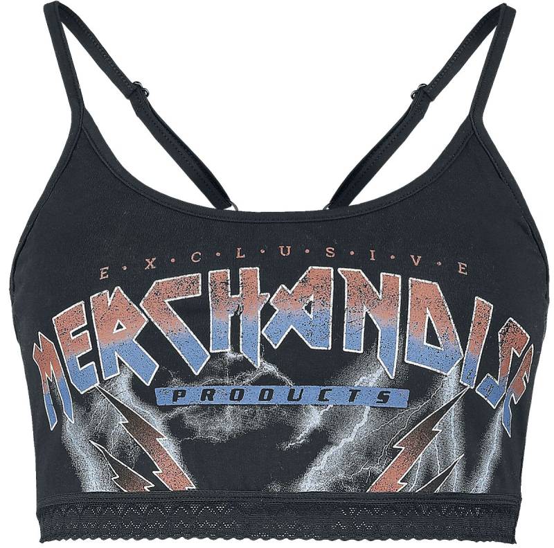 EMP Stage Collection - Gothic Bustier - EMP Merchandise Bralette - S bis XL - für Damen - Größe M - schwarz von EMP Stage Collection