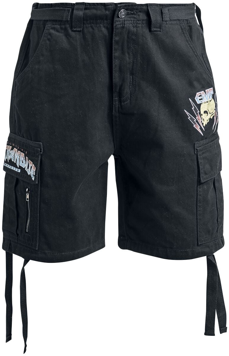 EMP Stage Collection Short - EMP Merchandise Girl Shorts - 27 bis 31 - für Damen - Größe 27 - schwarz von EMP Stage Collection