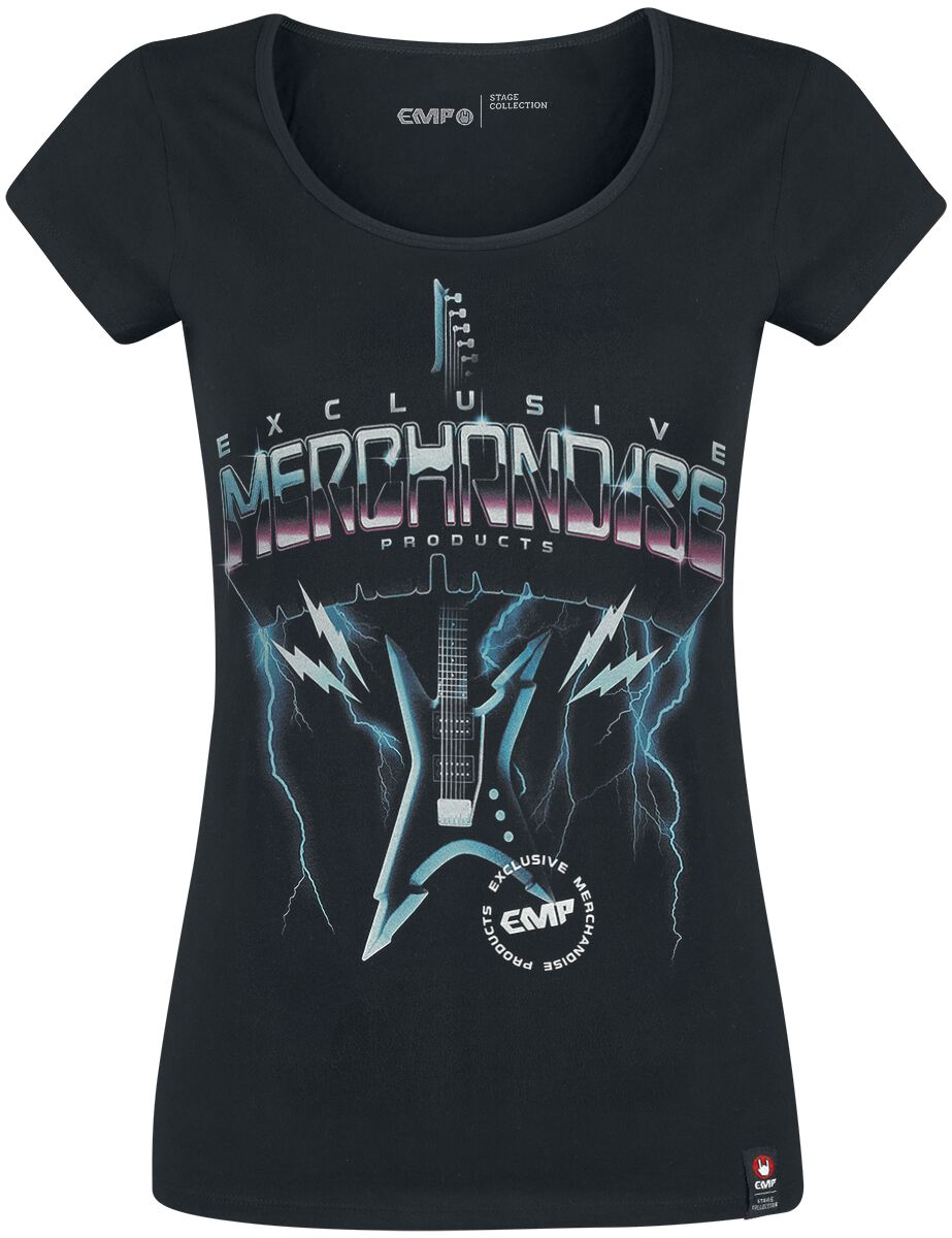 EMP Stage Collection T-Shirt - EMP Merchandise T-Shirt - S bis XXL - für Damen - Größe L - schwarz von EMP Stage Collection