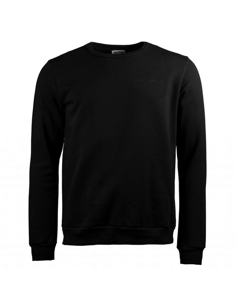EMPIRE-THIRTEEN Rundhalspullover BASIC SWEATER "EMPIRE" von EMPIRE-THIRTEEN