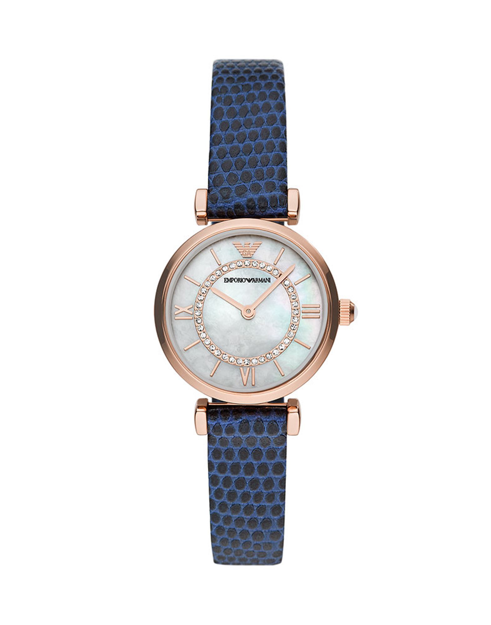 EMPORIO ARMANI Armbanduhr Damen Nachtblau von EMPORIO ARMANI