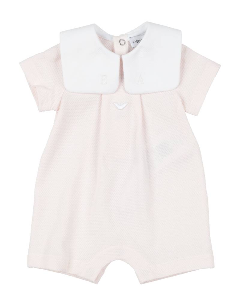 EMPORIO ARMANI Babystrampler & -latzhosen Kinder Hellrosa von EMPORIO ARMANI