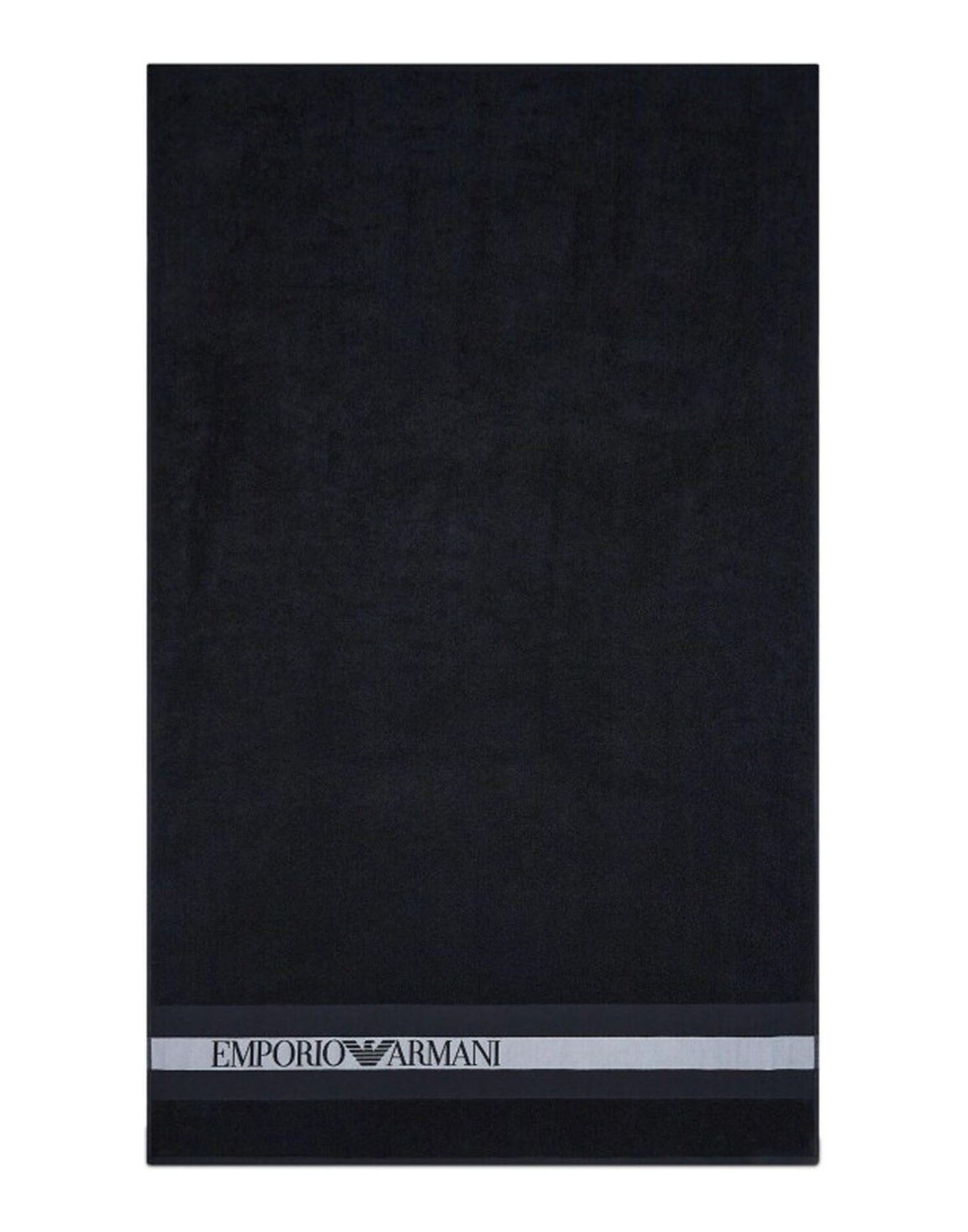 EMPORIO ARMANI Badetuch Herren Schwarz von EMPORIO ARMANI