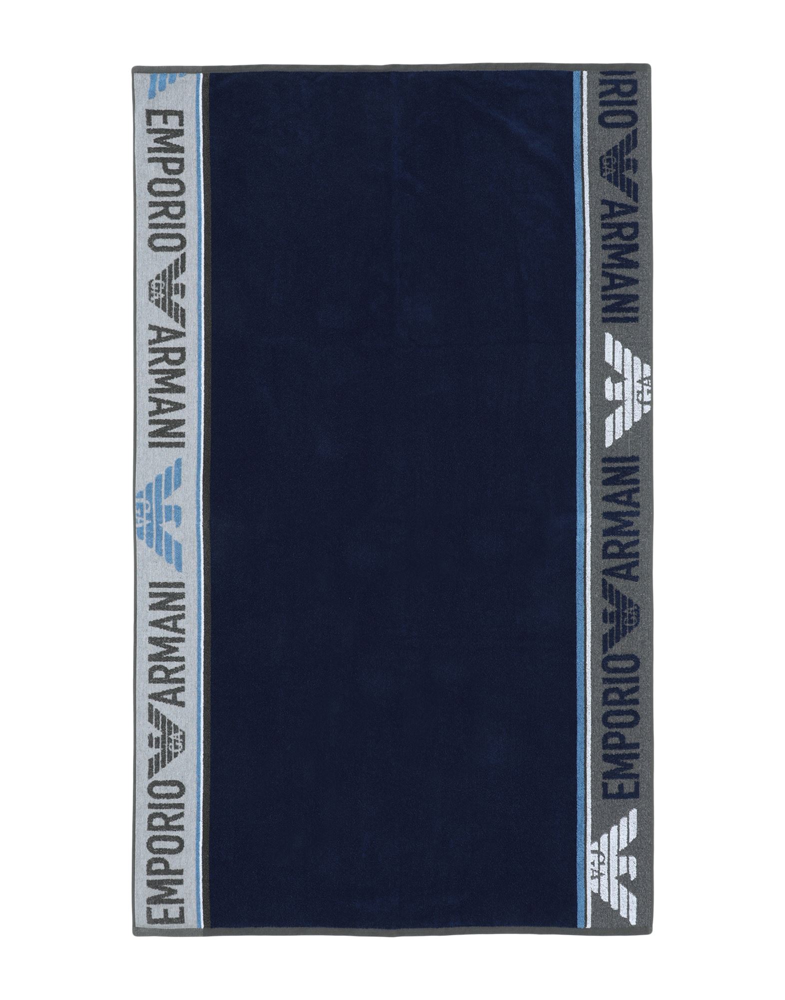 EMPORIO ARMANI Badetuch Unisex Marineblau von EMPORIO ARMANI