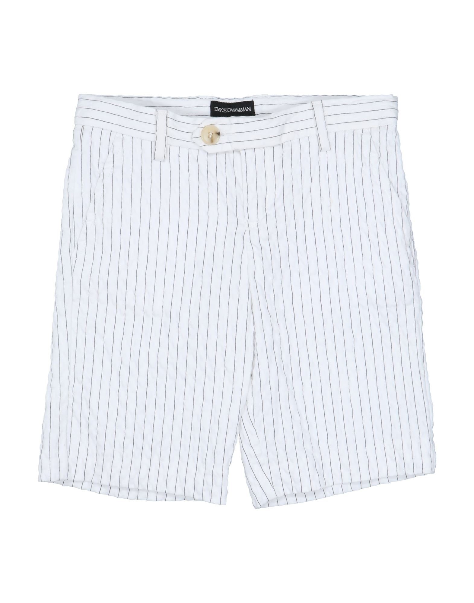 EMPORIO ARMANI Shorts & Bermudashorts Kinder Weiß von EMPORIO ARMANI