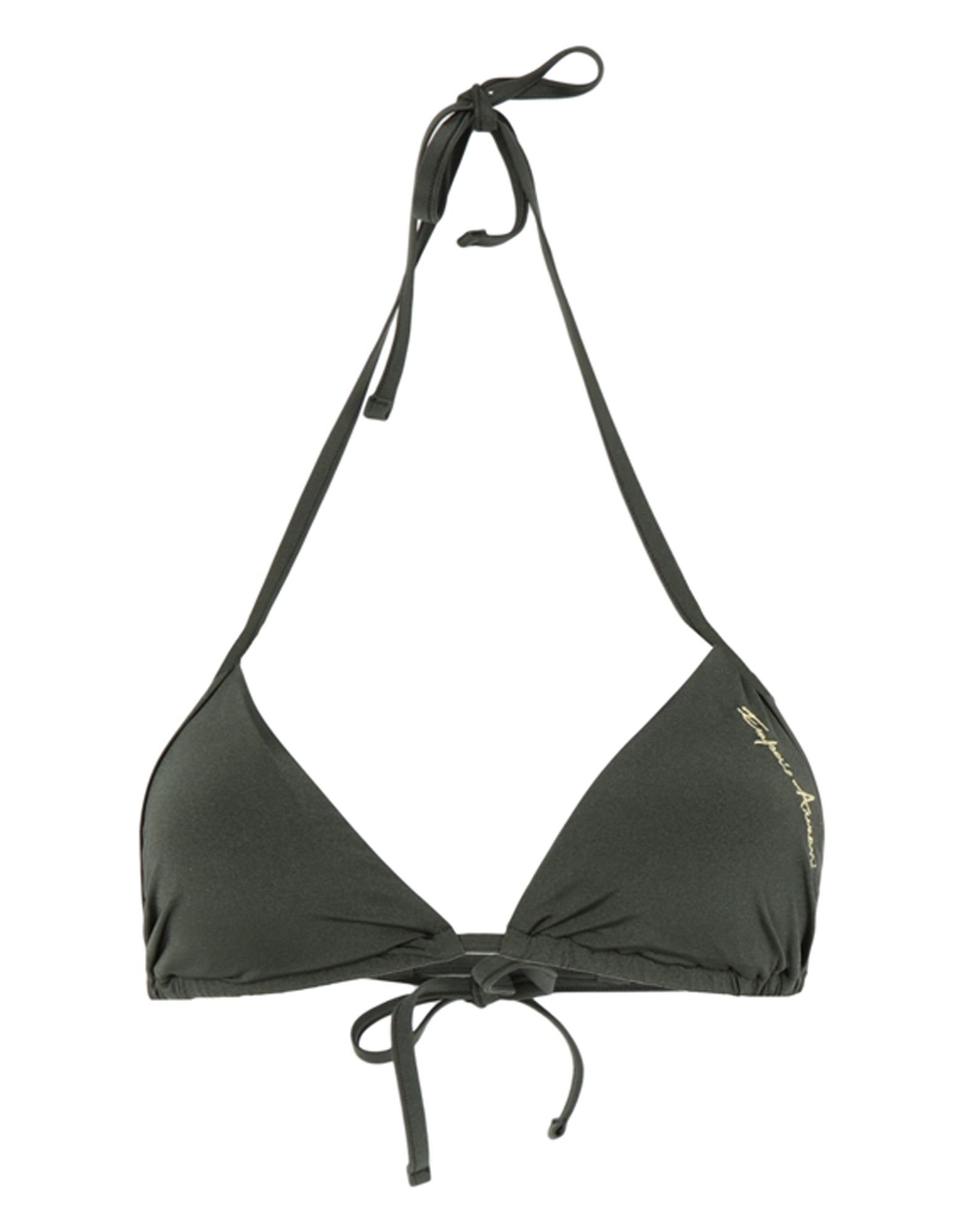 EMPORIO ARMANI Bikini-oberteil Damen Militärgrün von EMPORIO ARMANI