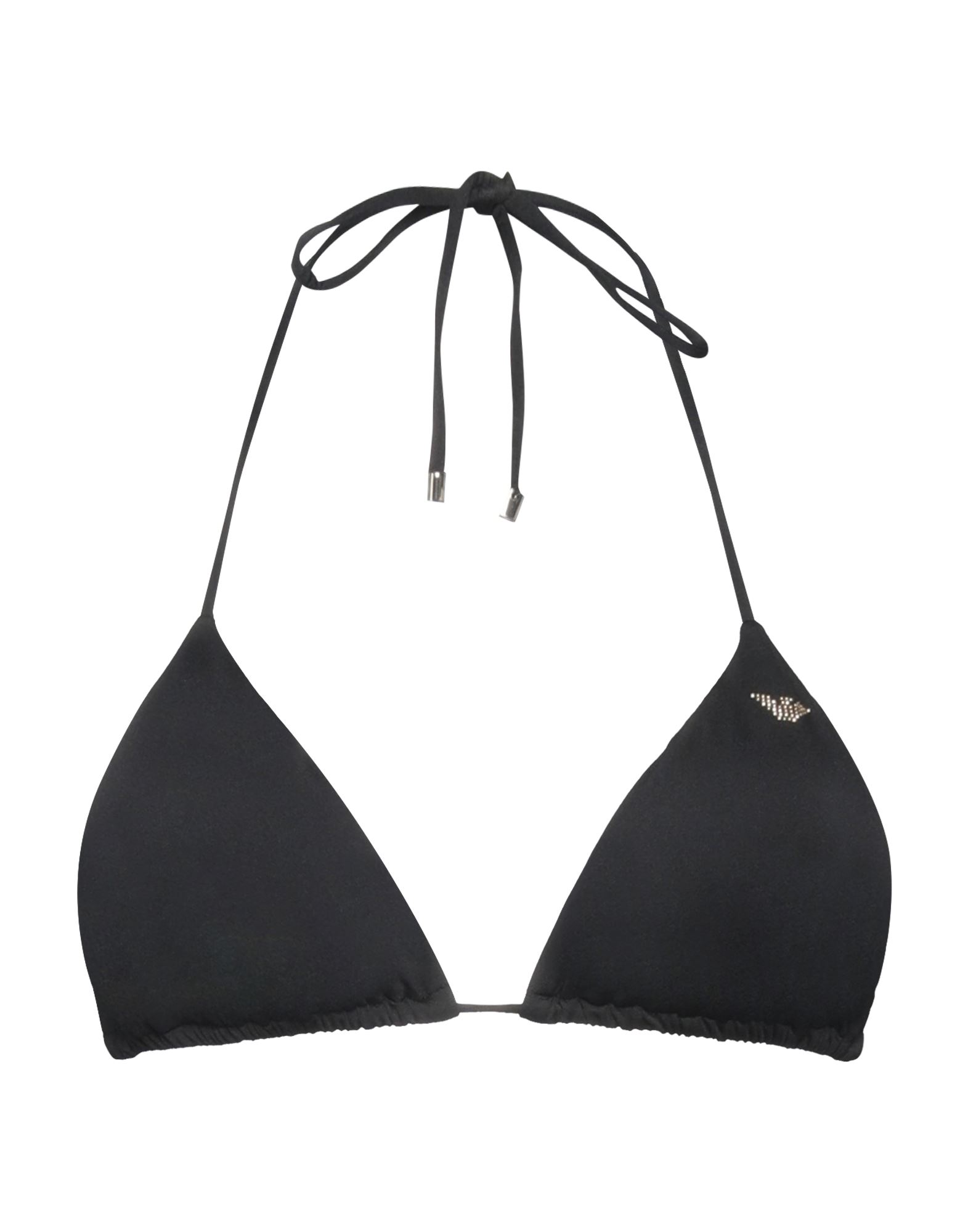 EMPORIO ARMANI Bikini-oberteil Damen Schwarz von EMPORIO ARMANI