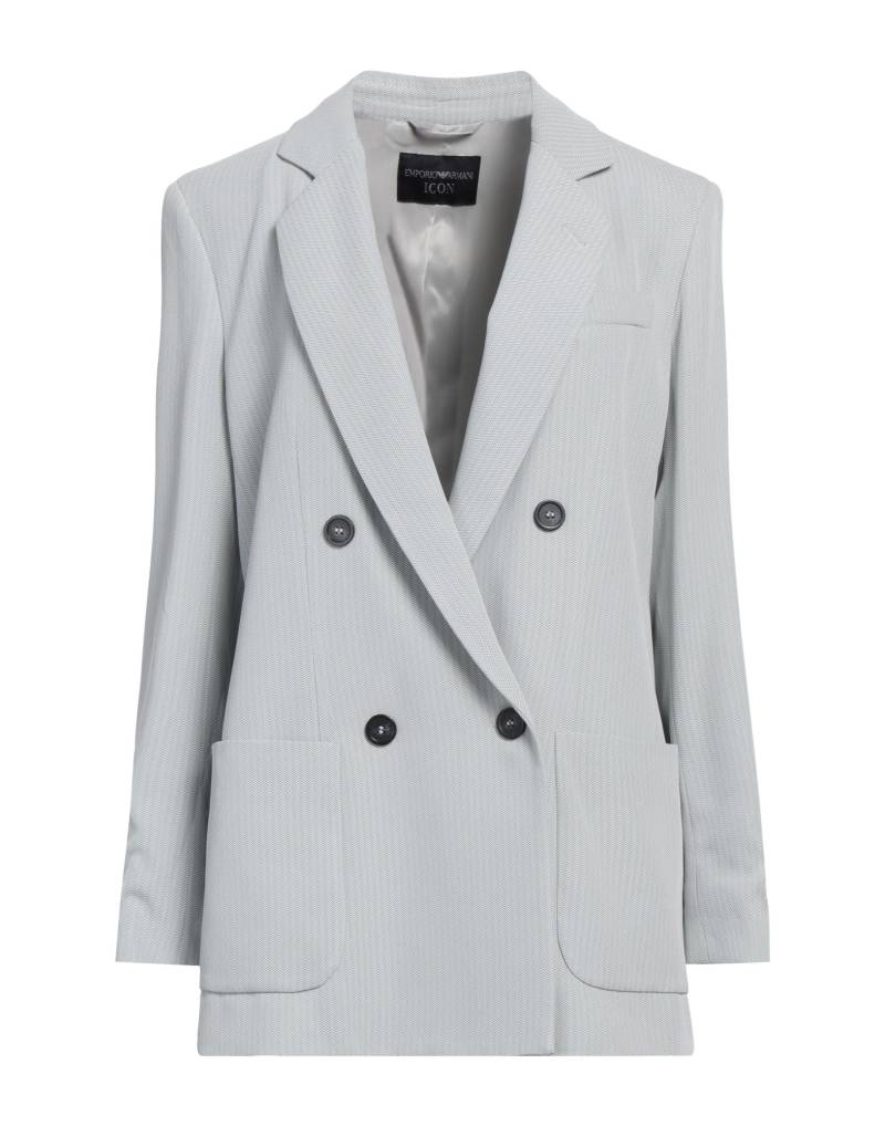 EMPORIO ARMANI Blazer Damen Hellgrau von EMPORIO ARMANI