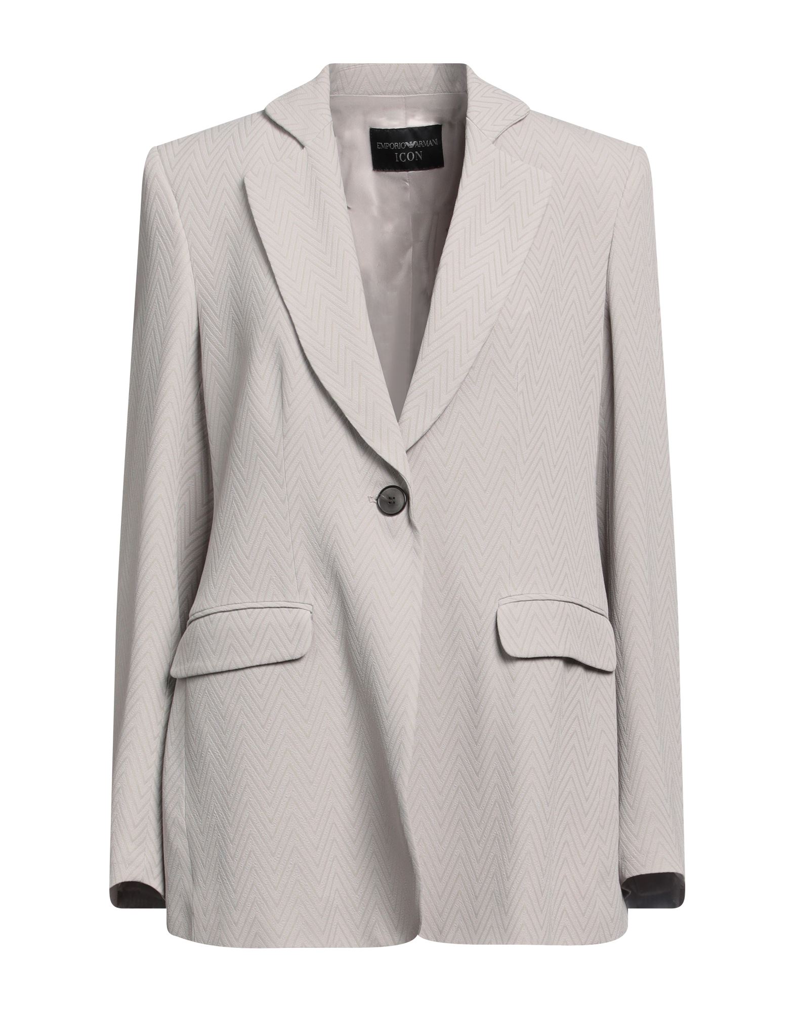 EMPORIO ARMANI Blazer Damen Hellgrau von EMPORIO ARMANI