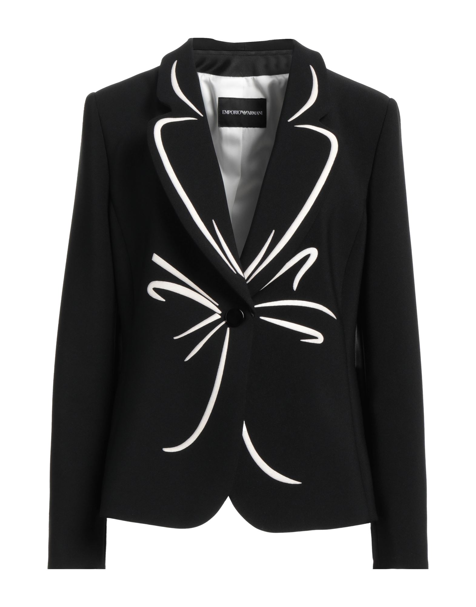 EMPORIO ARMANI Blazer Damen Schwarz von EMPORIO ARMANI