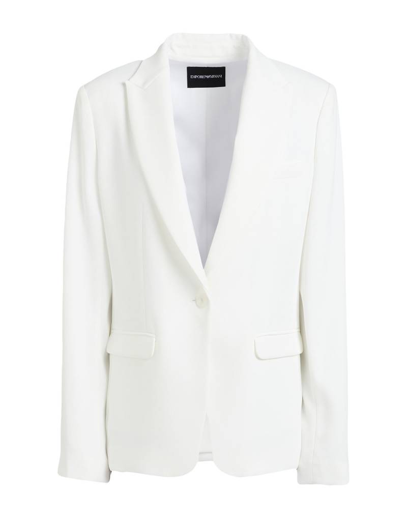 EMPORIO ARMANI Blazer Damen Weiß von EMPORIO ARMANI