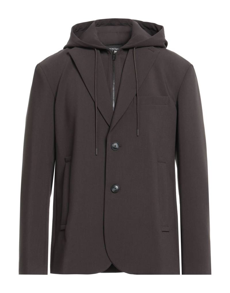 EMPORIO ARMANI Blazer Herren Dunkelbraun von EMPORIO ARMANI