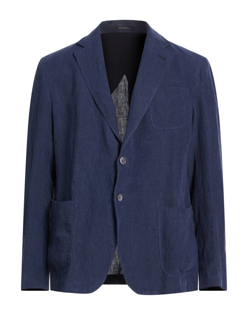 EMPORIO ARMANI Blazer Herren Marineblau von EMPORIO ARMANI