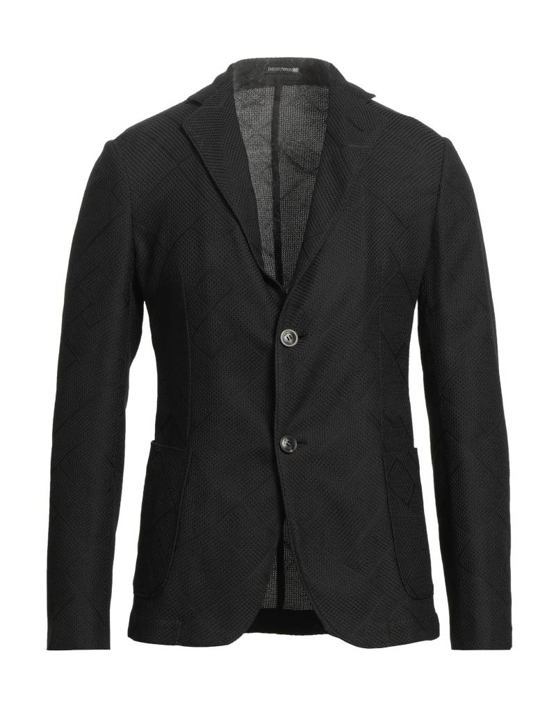 EMPORIO ARMANI Blazer Herren Schwarz von EMPORIO ARMANI