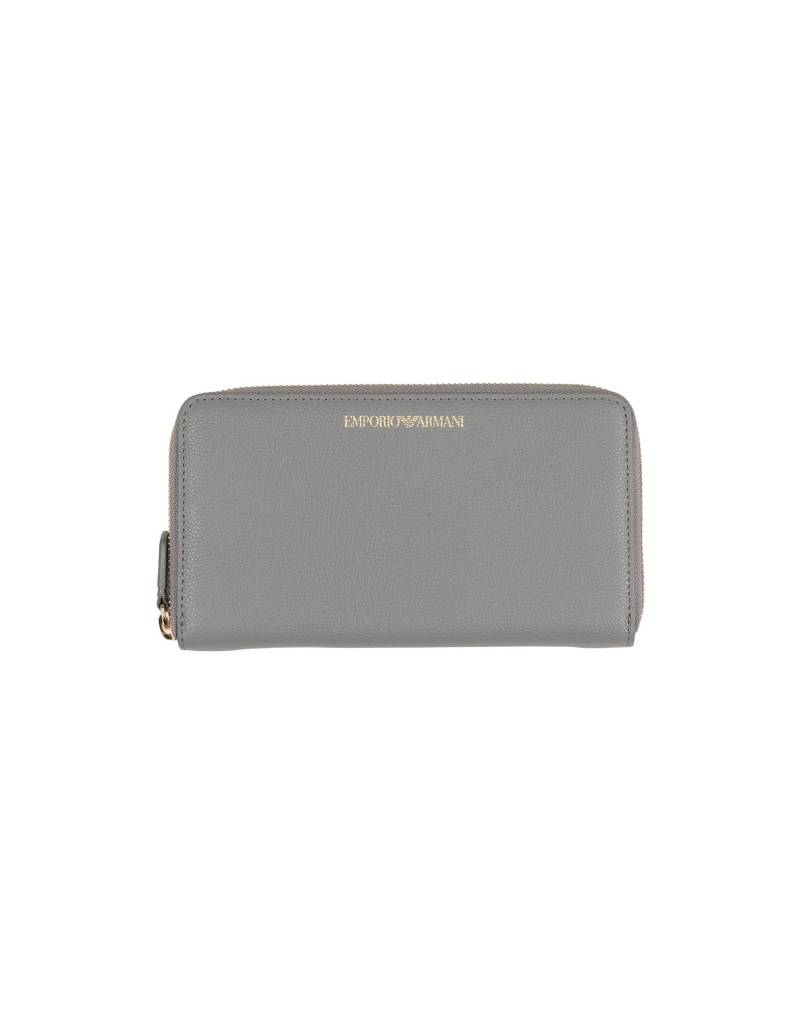 EMPORIO ARMANI Brieftasche Damen Grau von EMPORIO ARMANI