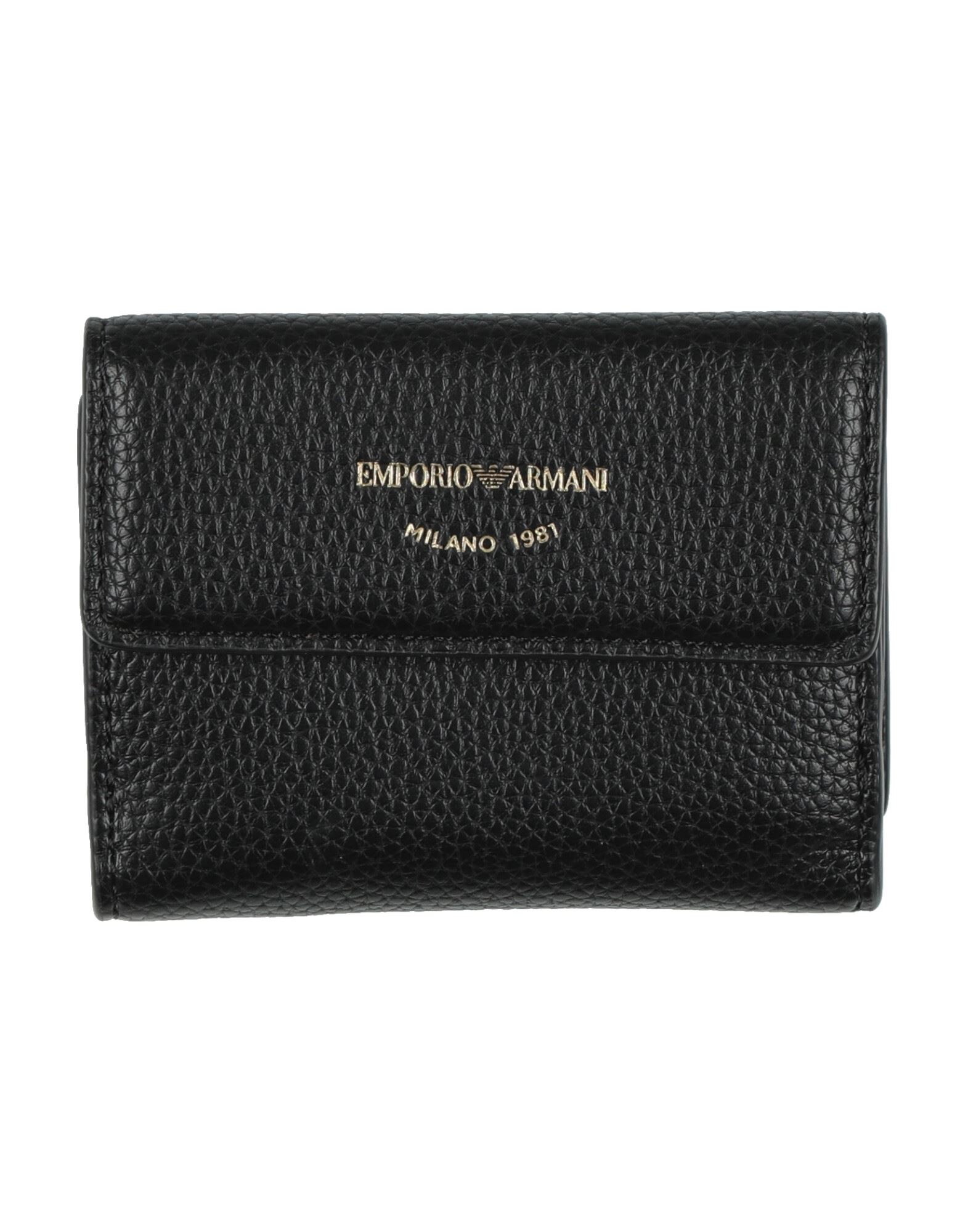 EMPORIO ARMANI Brieftasche Damen Schwarz von EMPORIO ARMANI