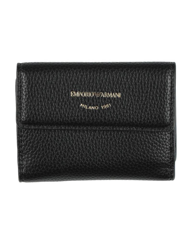 EMPORIO ARMANI Brieftasche Damen Schwarz von EMPORIO ARMANI