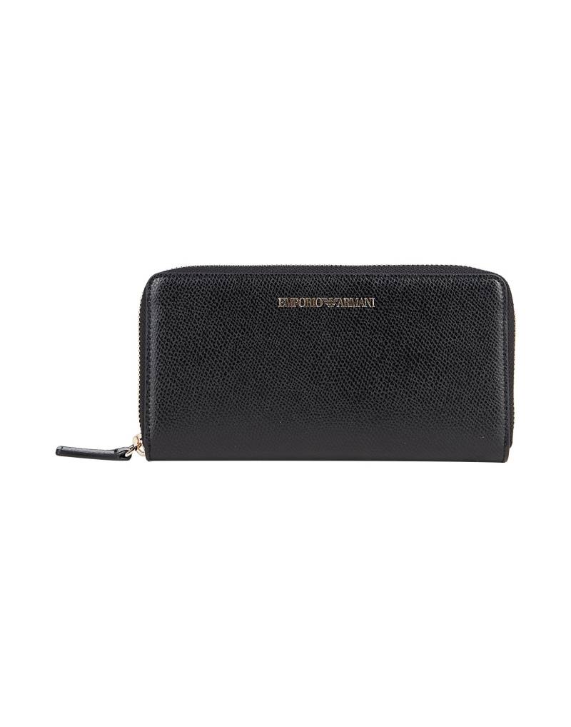 EMPORIO ARMANI Brieftasche Damen Schwarz von EMPORIO ARMANI