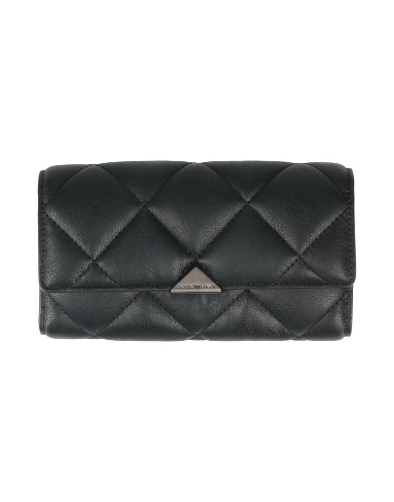 EMPORIO ARMANI Brieftasche Damen Schwarz von EMPORIO ARMANI