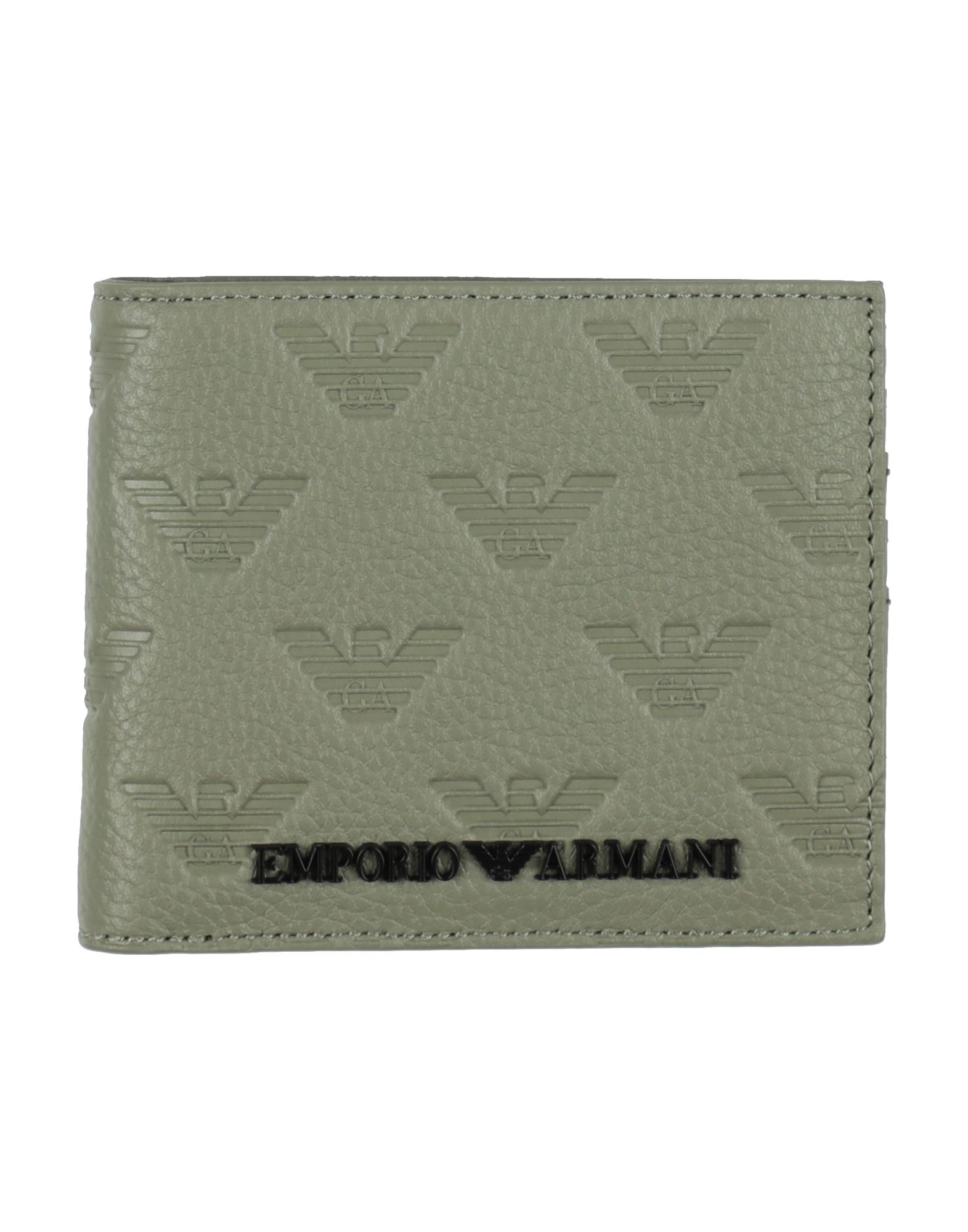 EMPORIO ARMANI Brieftasche Herren Militärgrün von EMPORIO ARMANI