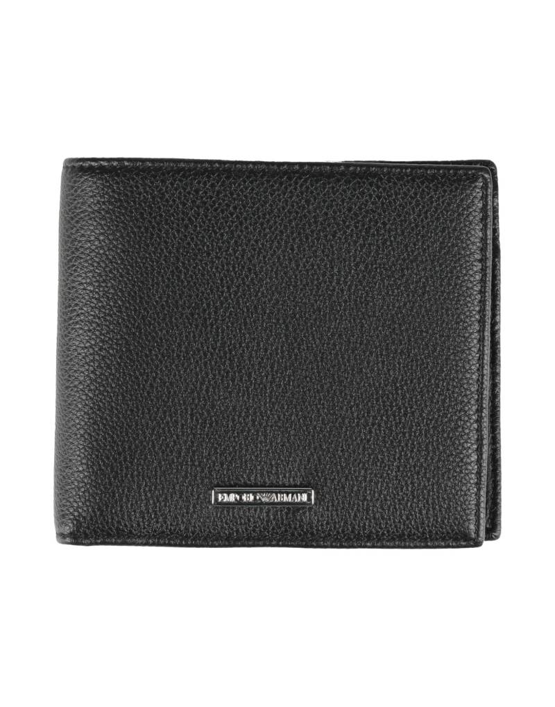 EMPORIO ARMANI Brieftasche Herren Schwarz von EMPORIO ARMANI