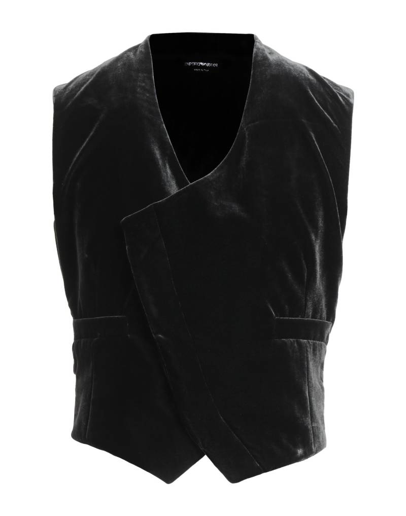 EMPORIO ARMANI Couture-weste Herren Braungrau von EMPORIO ARMANI