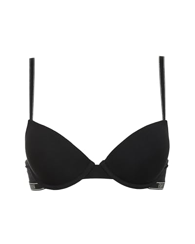 EMPORIO ARMANI Damen Bra Removable Pads Push-up-BH, Schwarz, 34 / B von EMPORIO ARMANI