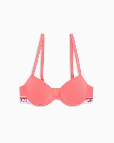 EMPORIO ARMANI Damen Push UP Bra BH, NEON PINK, 70B von Emporio Armani