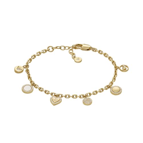 EMPORIO ARMANI Damenarmband Metall goldfarben, EGS3104710 EMPORIO ARMANI Damenarmband Metall goldfarben, EGS3104710 von EMPORIO ARMANI