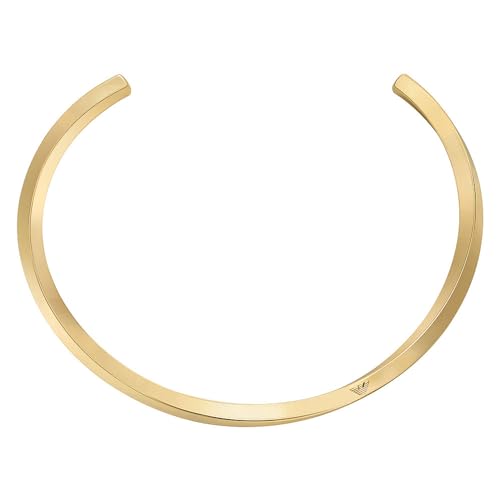 EMPORIO ARMANI Damencollier Metall goldfarben, EGS3101710 von EMPORIO ARMANI