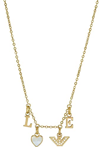 EMPORIO ARMANI Damenkette Perlmutt weiß, EGS2968710 von EMPORIO ARMANI