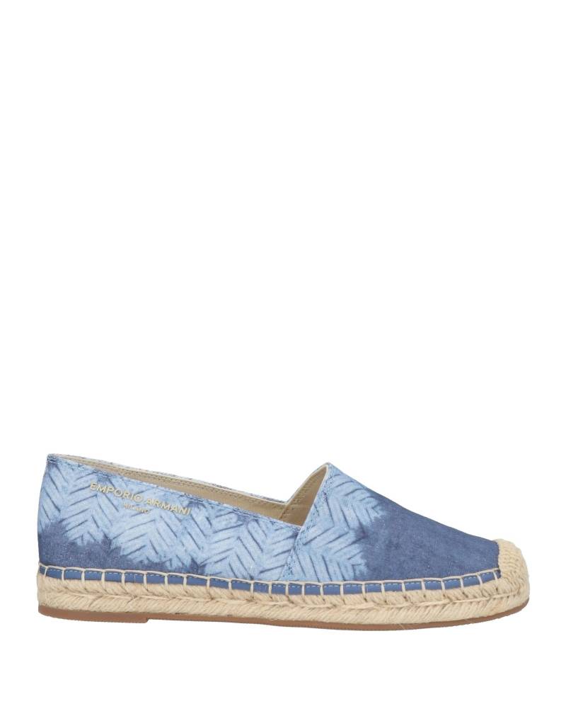 EMPORIO ARMANI Espadrilles Damen Marineblau von EMPORIO ARMANI