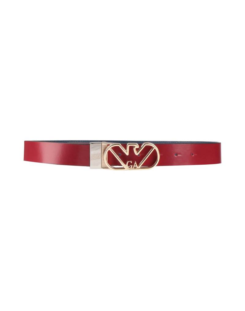 EMPORIO ARMANI Gürtel Damen Rot von EMPORIO ARMANI