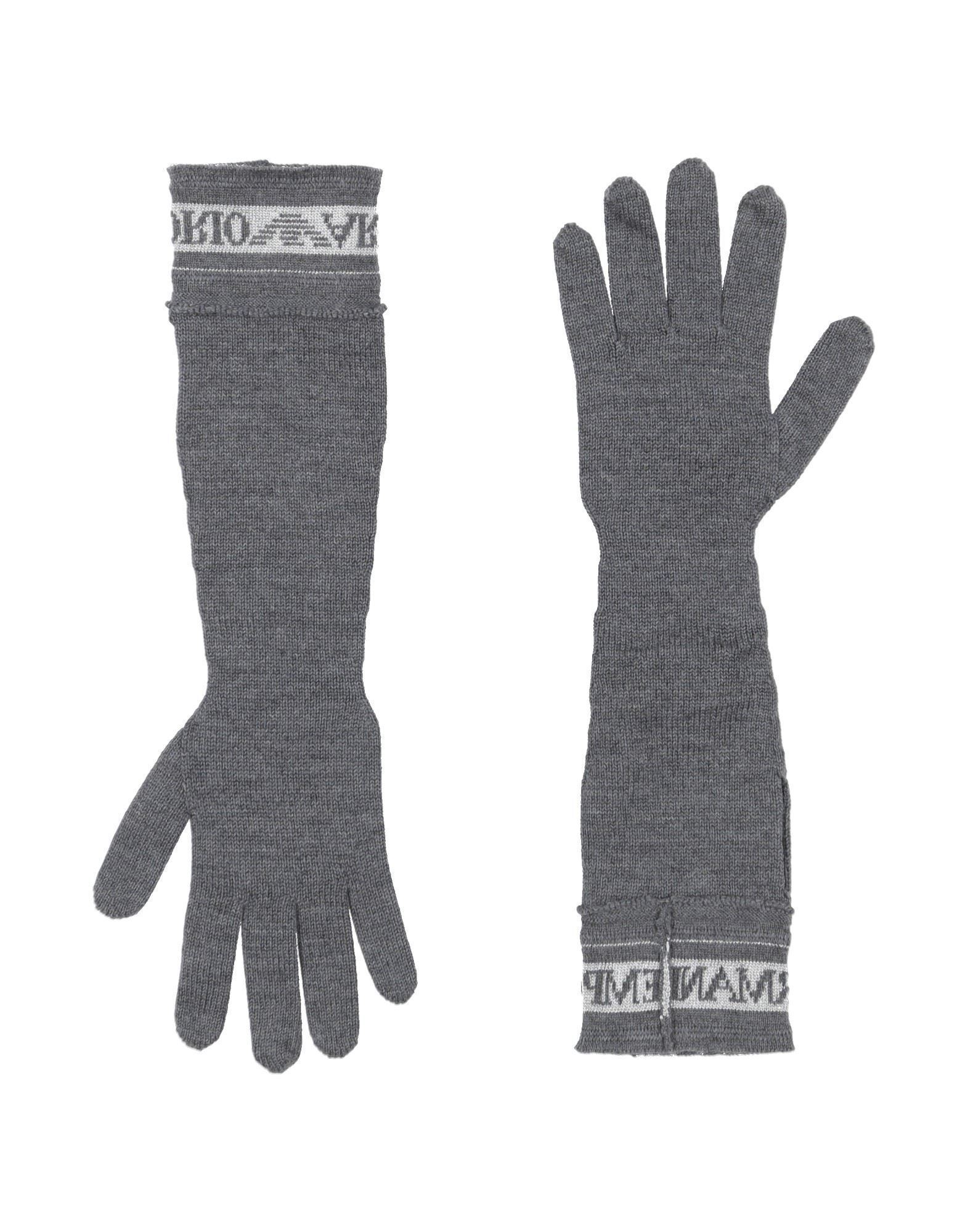 EMPORIO ARMANI Handschuhe Damen Blei von EMPORIO ARMANI