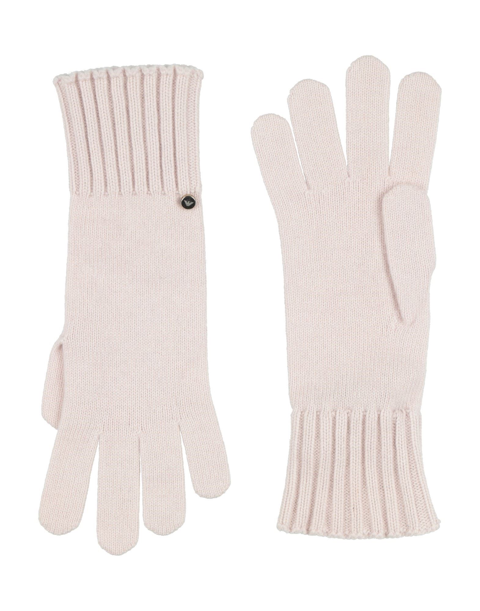 EMPORIO ARMANI Handschuhe Damen Hellrosa von EMPORIO ARMANI