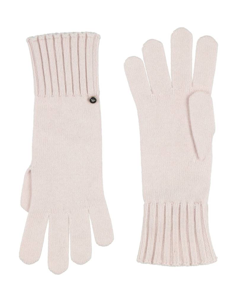 EMPORIO ARMANI Handschuhe Damen Hellrosa von EMPORIO ARMANI
