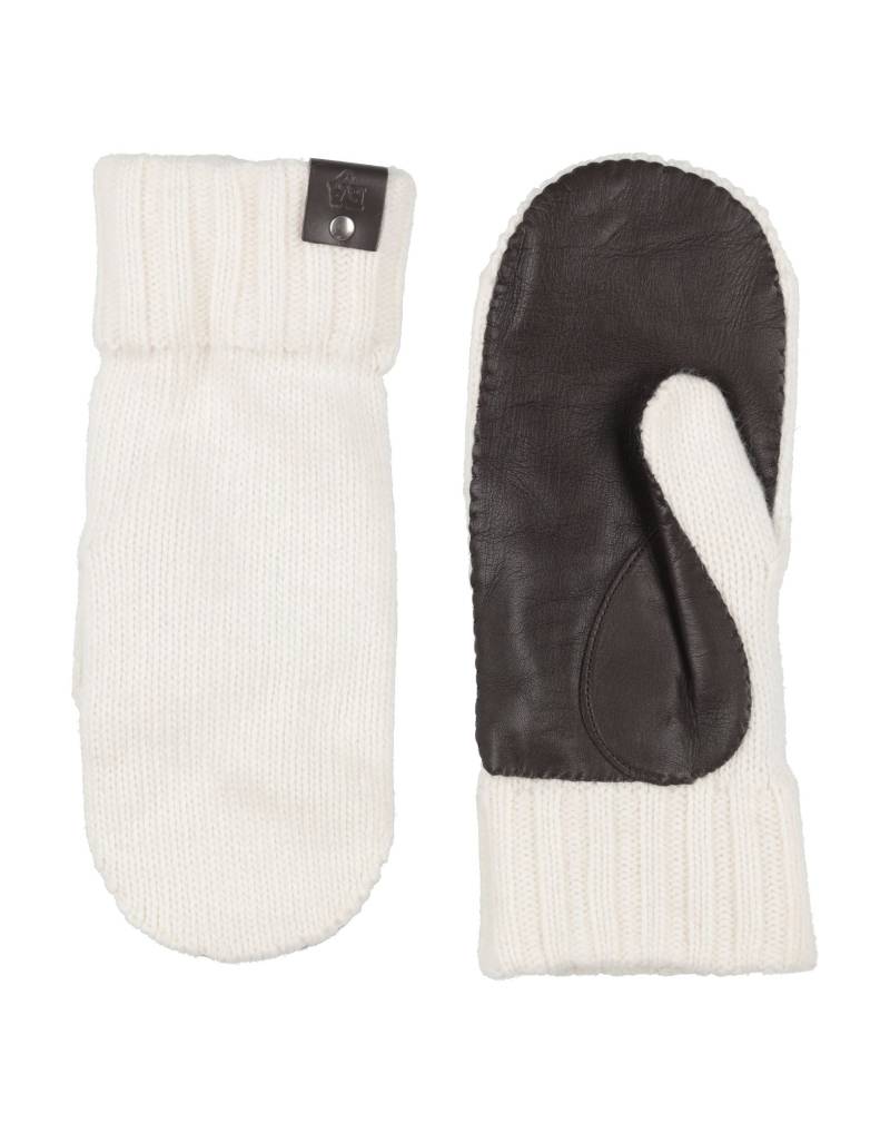 EMPORIO ARMANI Handschuhe Damen Off white von EMPORIO ARMANI