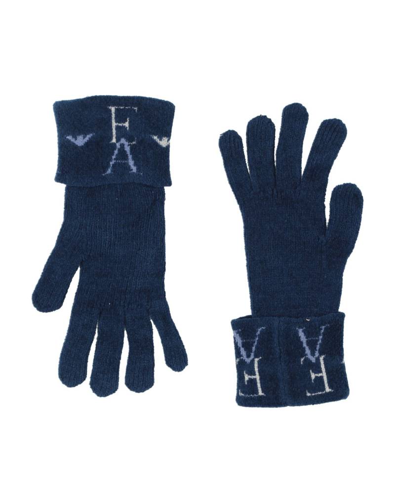 EMPORIO ARMANI Handschuhe Kinder Blau von EMPORIO ARMANI