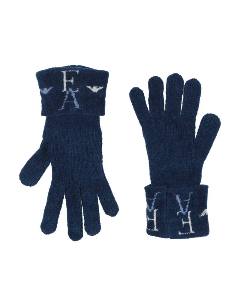 EMPORIO ARMANI Handschuhe Kinder Blau von EMPORIO ARMANI