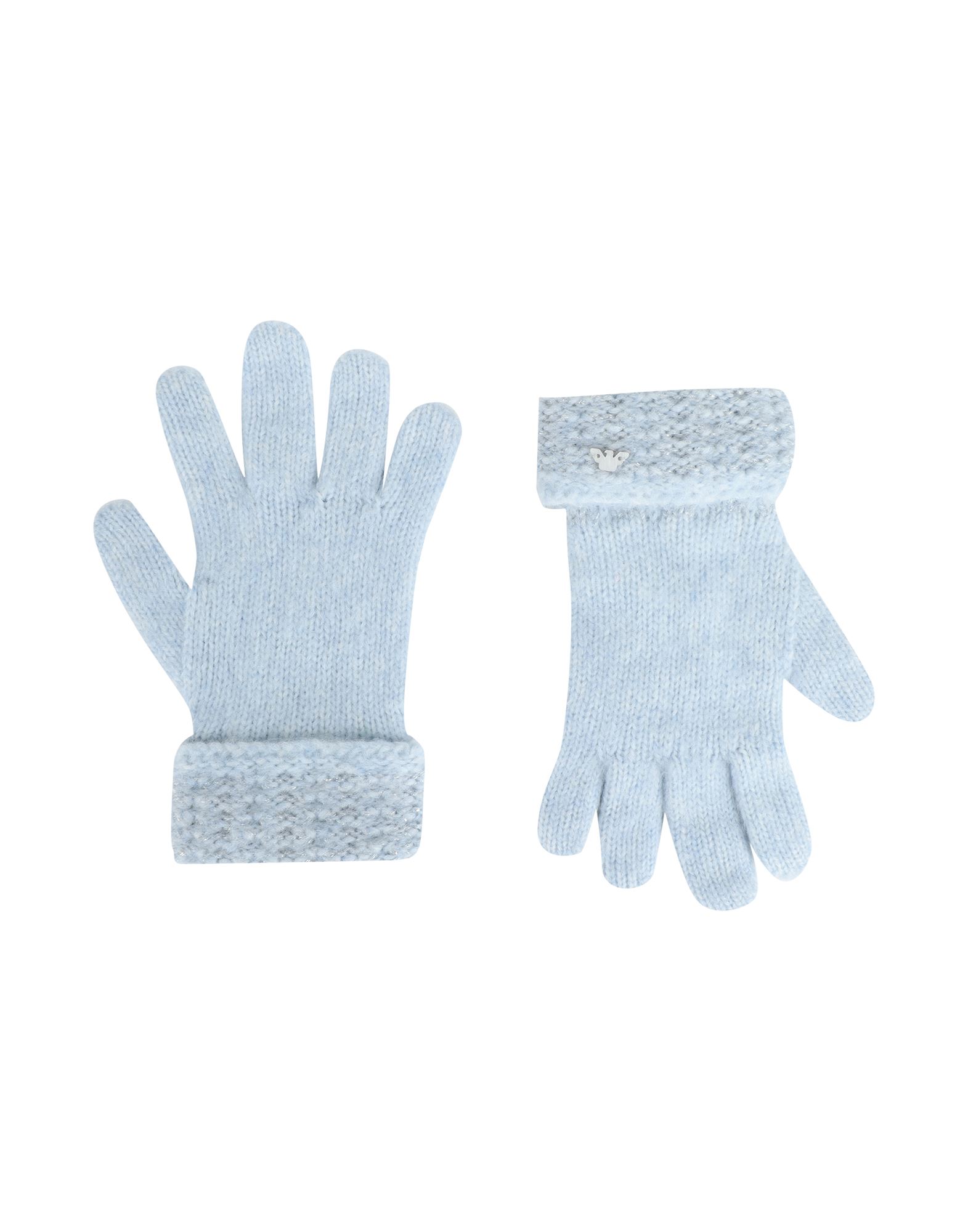 EMPORIO ARMANI Handschuhe Kinder Himmelblau von EMPORIO ARMANI