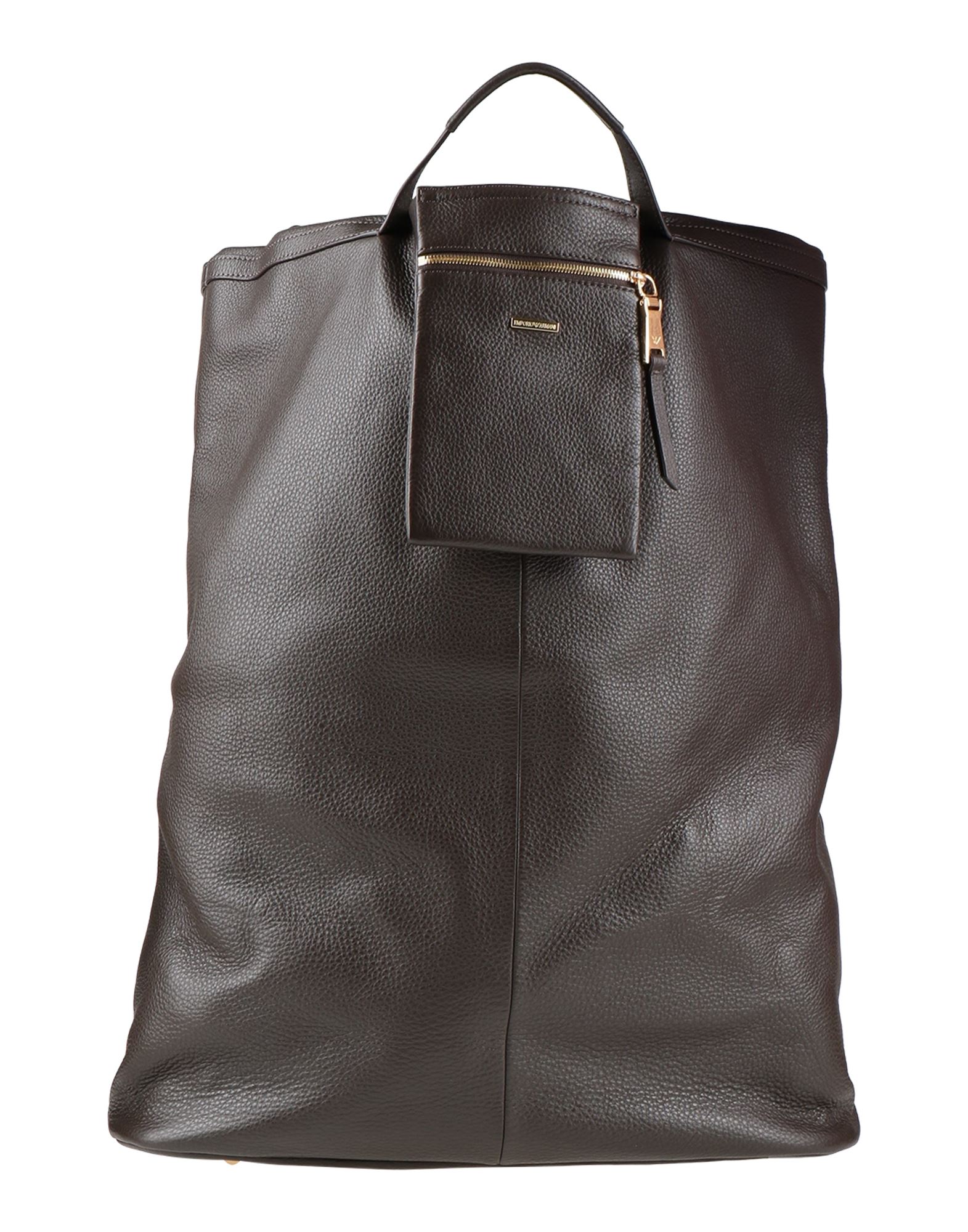 EMPORIO ARMANI Handtaschen Herren Dunkelbraun von EMPORIO ARMANI