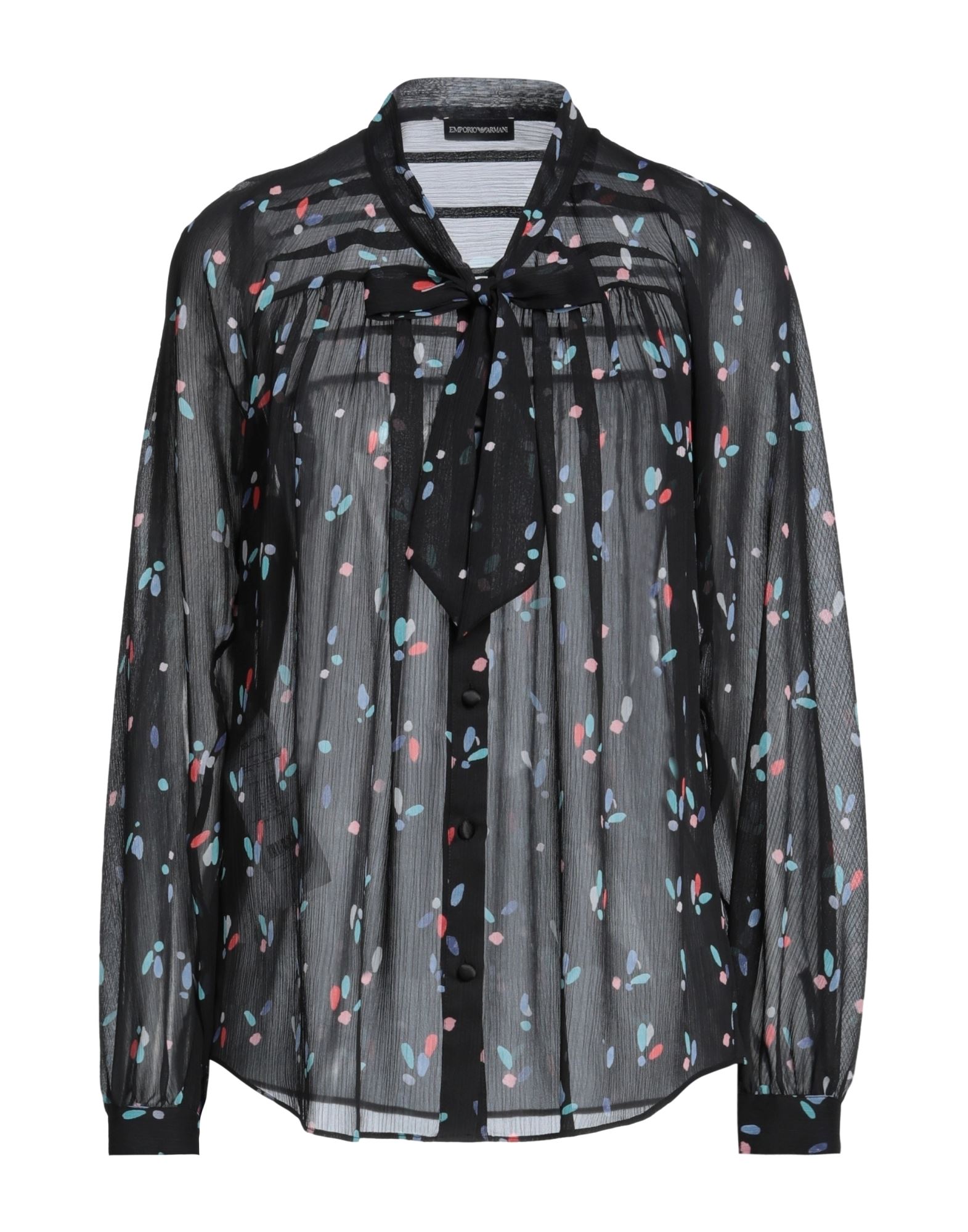 EMPORIO ARMANI Hemd Damen Schwarz von EMPORIO ARMANI